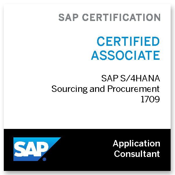 SAP Sourcing and Procurement Badge